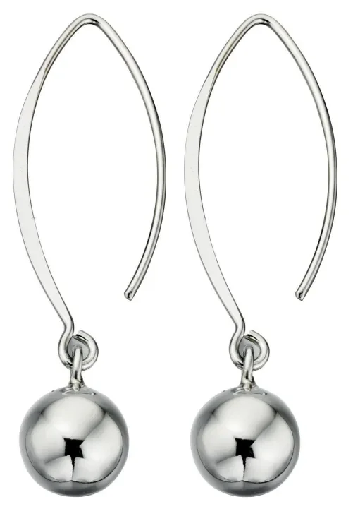 Boucle d'oreille boules en argent 925/1000