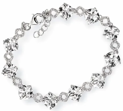 Bracelet zirconia en argent 925/1000