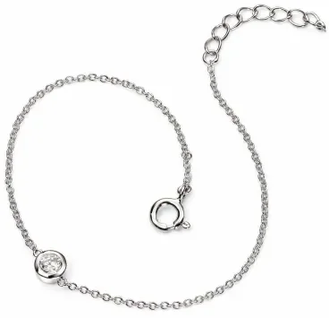 Bracelet zirconia en argent 925/1000