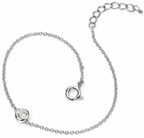 Bracelet zirconia en argent 925/1000