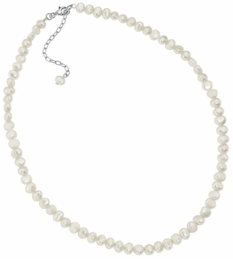 Collier solitaire perle de culture en argent 925