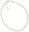 Collier solitaire perle de culture en argent 925