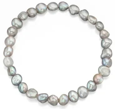 Bracelet aurore - perle d eau douce véritable sur argent 925