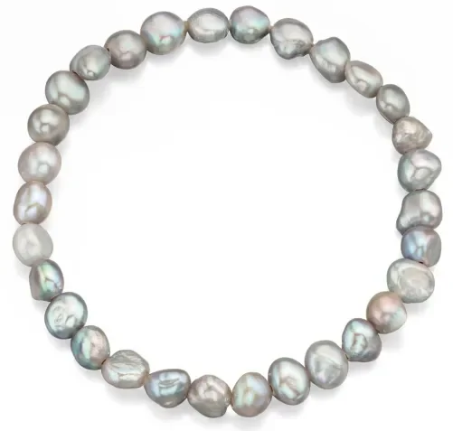 Bracelet aurore - perle d eau douce véritable sur argent 925
