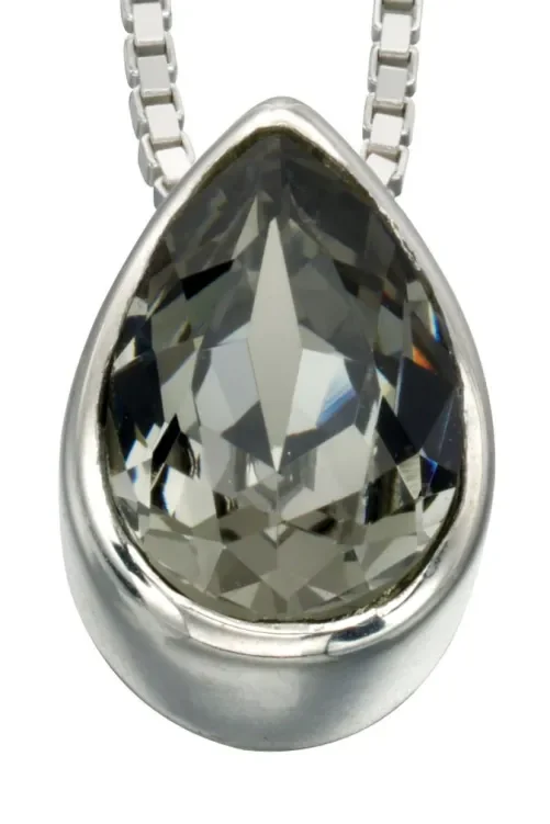 Mon-bijou - D4178b - Collier chic zirconia en argent 925/1000