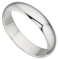 Bague jonc  éclat discret  - argent massif 925 rhodié