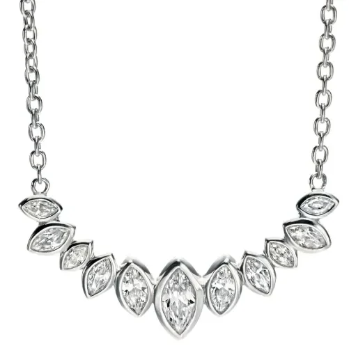 Mon-bijou - D3906 - Collier chic zirconium en argent 925/1000
