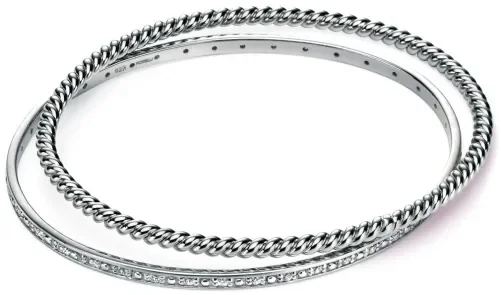 Mon-bijou - D4652 - Bracelets chic zirconium en argent 925/1000