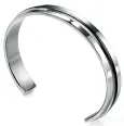 Bracelet  éclat d argent  en argent 925 - maille fine pour femme