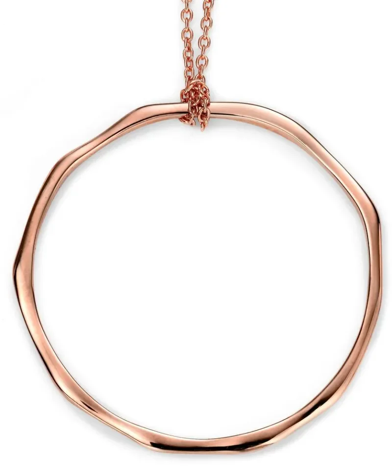 Collier éclat rosé en argent 925 or rose