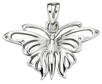 Collier papillon en argent 925/1000