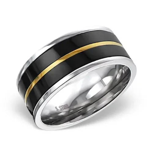 Bague dorée éclat divin