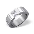 Bague essentiel en acier inoxydable