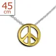 Collier éclat solaire en argent 925 plaqué or 18 carats
