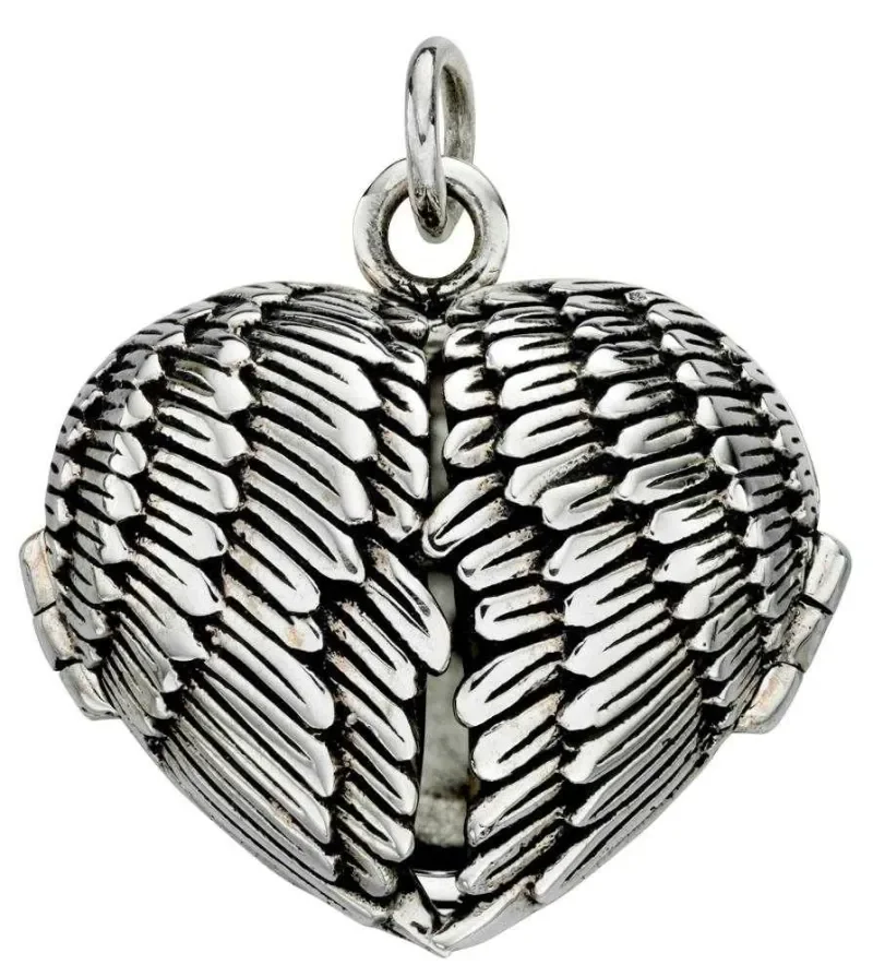 ✨ collier ailes d ange protecteur en argent massif 925
