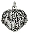 ✨ collier ailes d ange protecteur en argent massif 925