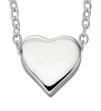 Collier coeur en argent 925/1000