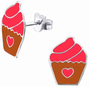 Mon-bijou - H22414 - Boucle d'oreille glace en argent 925/1000