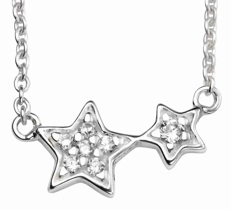 Collier étoile argent 925  voie lactée  - bijou céleste ✨