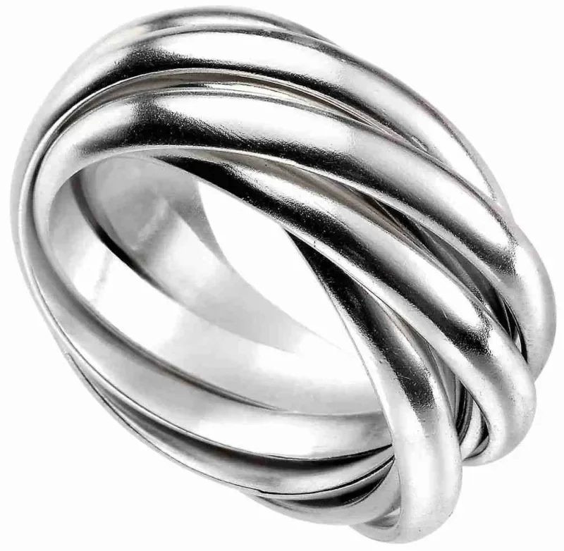 Bague semainier  harmonie  en argent 925