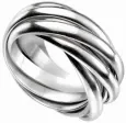 Bague semainier  harmonie  en argent 925