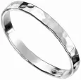 Bague  aura  en argent 925 rhodié - design sculptural et moderne pour femme