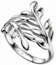 Bague  aura  tendance en argent massif 925