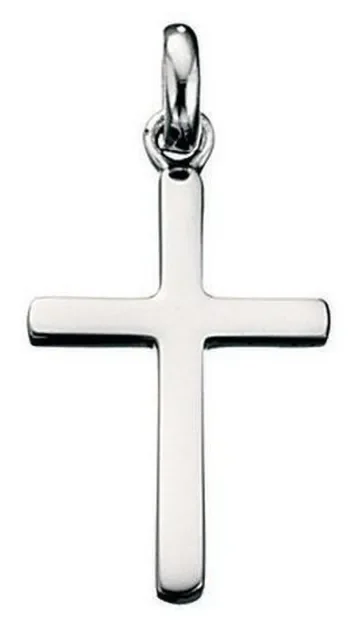 collier croix en argent 925/1000