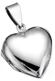 Collier cœur en argent 925