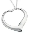 Collier cœur éternel en argent 925  pendentif femme ✨