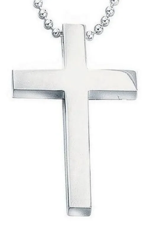 Collier croix éclat de foi en argent 925