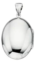 Collier photo personnalisé en argent 925 - médaillon gravé