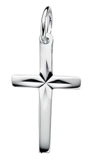 Collier croix en argent 925/1000