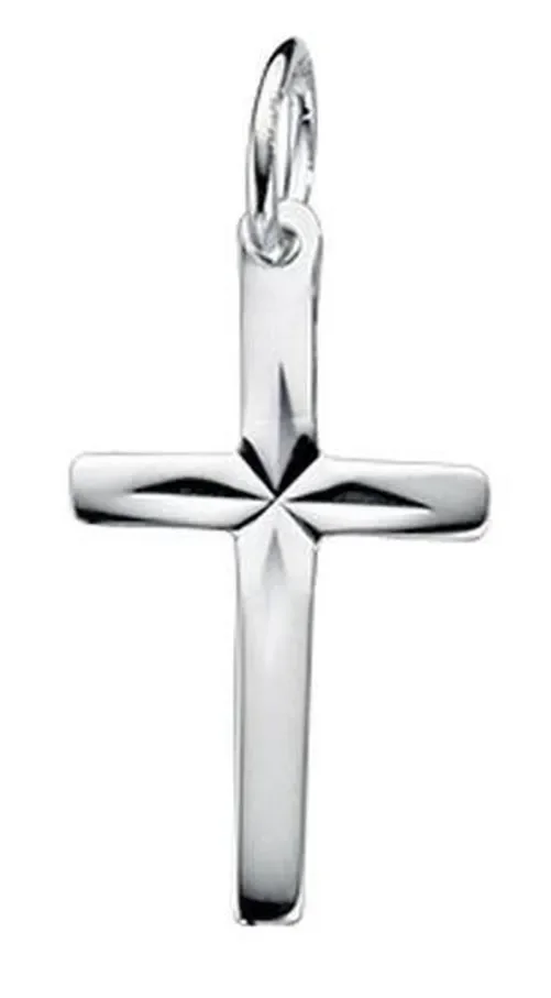 Collier croix en argent 925/1000