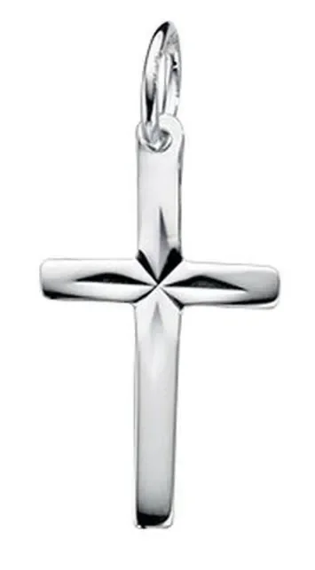 Collier croix en argent 925/1000