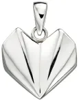 Collier pendentif cœur  éclat d amour  en argent 925