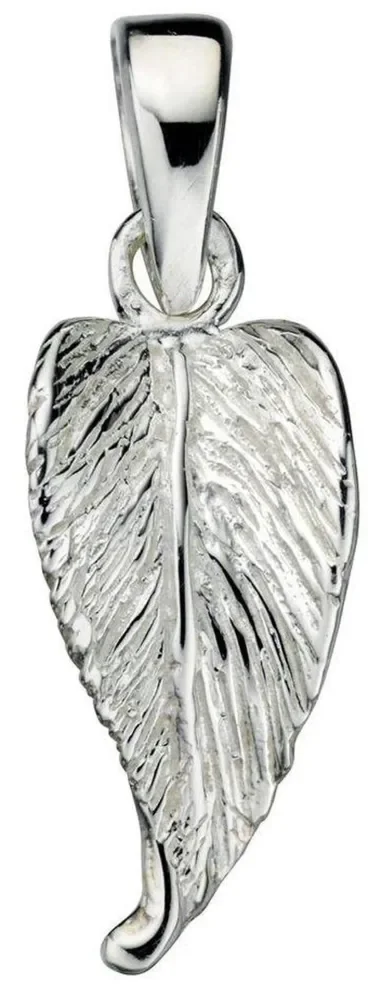 Collier feuille en argent 925/1000