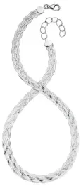 Collier éclat lunaire argent 925 femme ✨ chaîne fine et ajustable