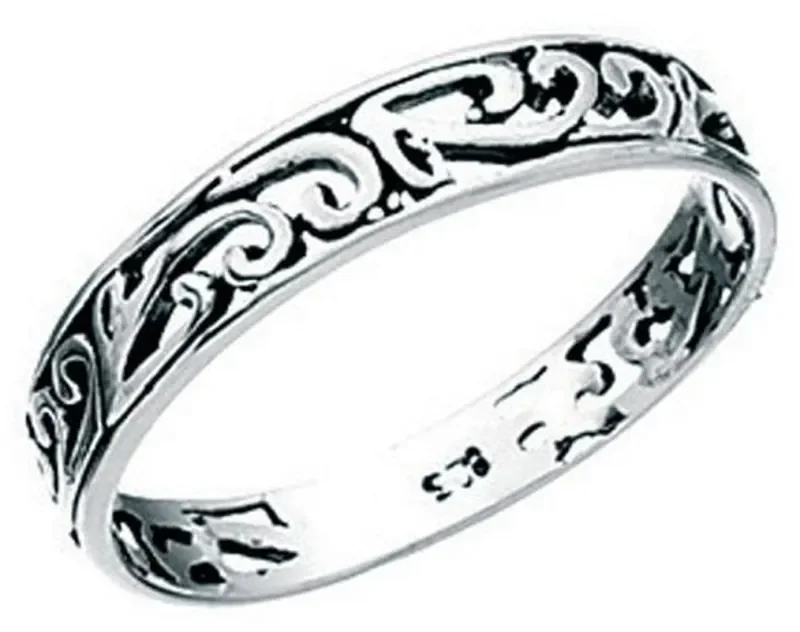 Bague celtique  nœud éternel  en argent massif 925