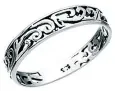 Bague celtique  nœud éternel  en argent massif 925
