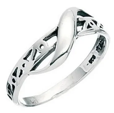 Bague élégante en argent 925/1000