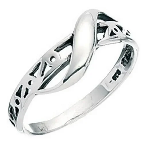 Bague élégante en argent 925/1000