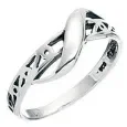 Bague femme  éclat infini  en argent 925