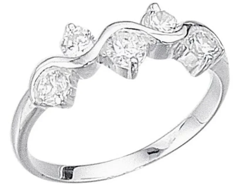 Bague argent 925 femme  aura  - solitaire élégant et moderne