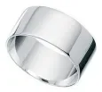 Bague argent 925 rhodié  éclat parisien   design chic et moderne