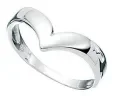 Bague classe en argent 925