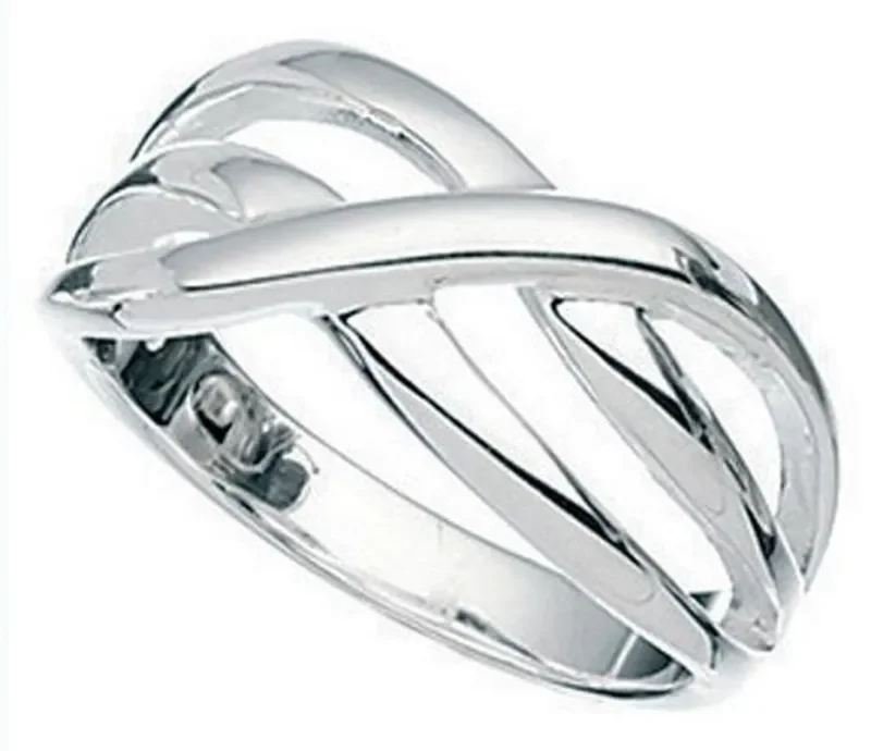Bague femme argent 925 rhodié  éclat intemporel