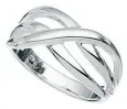 Bague femme argent 925 rhodié  éclat intemporel