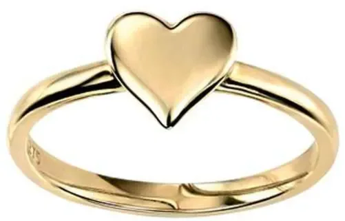 Bague Coeur en or 375/1000 carat