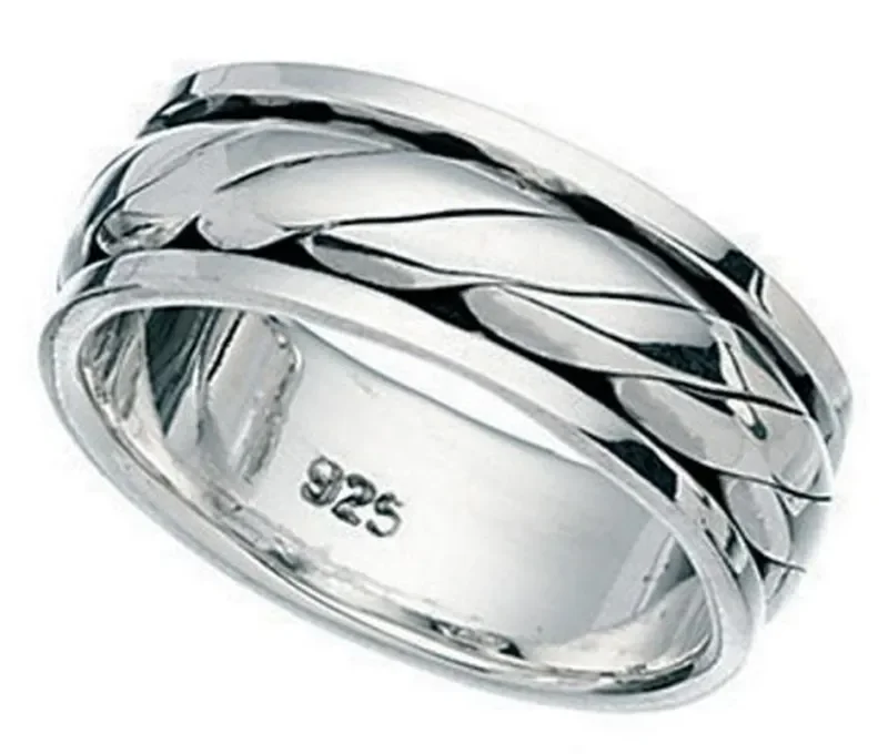 Bague  éclat éternel  en argent massif 925